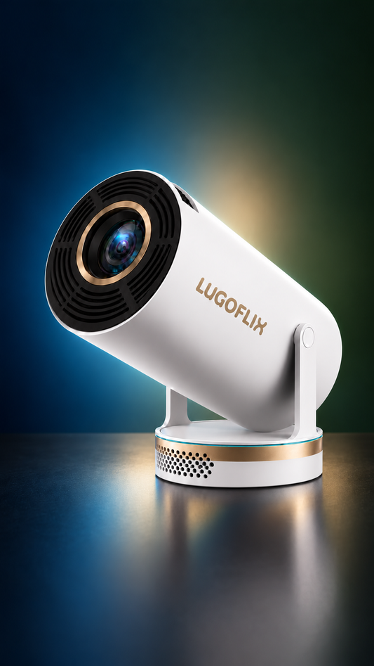 LUGOFLIX GOLD 4K CINEMA - Premium Thuisbioscoop met Short-Throwlens