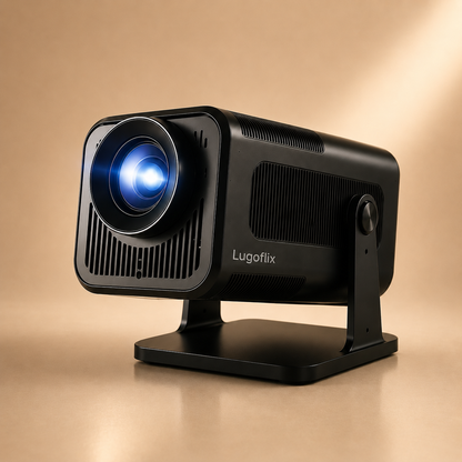 LUGOFLIX HY92 Smart Mini Beamer – Draagbare 1080p Projector met 4K Support